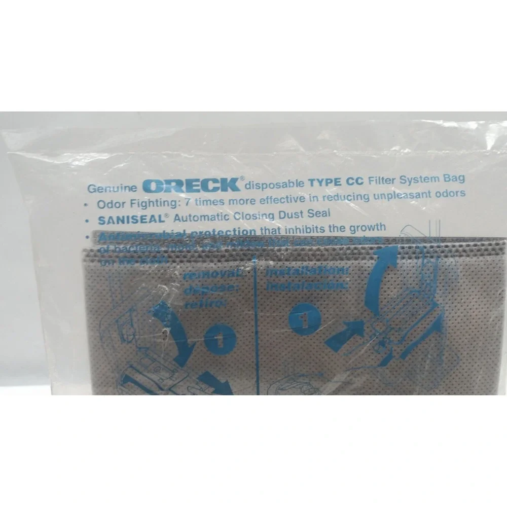 1x ORECK Type CC Filter Bags XL3, XL5, XL7, XL21 2000, 3000, 4000, 8000, 9000
